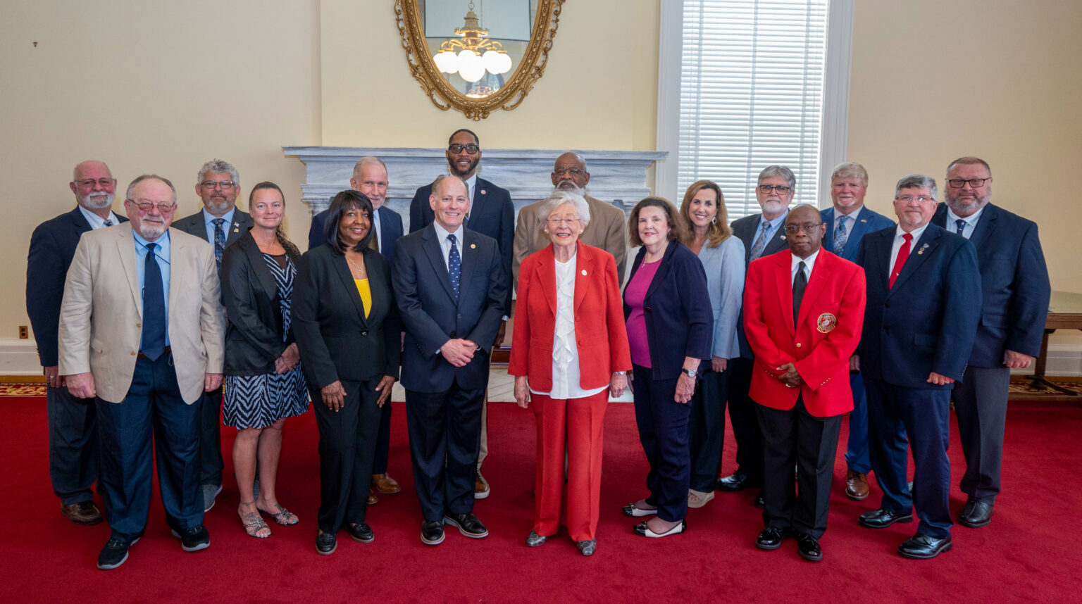Governor Kay Ivey gave welcoming remarks to the Board of Veterans Affairs Meeting July 10, 2025 in Montgomery, Ala. (Governor’s Office /Hal Yeager)