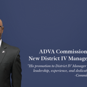 ADVA Commissioner Appoints New District IV Manager